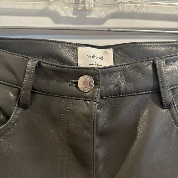 Aritzia Wilfred The Melina Pant In Color Argentique size 4 - Picture 7 of 14